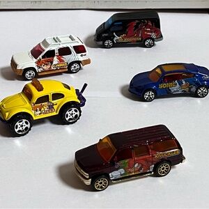 Sonic Matchbox Cars